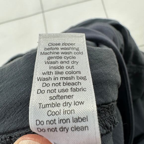 Athleta Pants Womens 4 Gray Trekkie Jogger Athletic Hiking Casual Nylon Travel - Picture 6 of 12